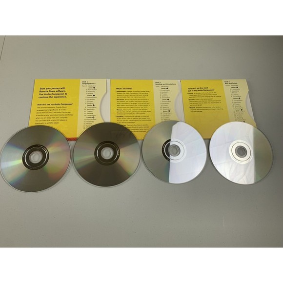 Rosetta Stone German Level 1 Language Learning Software Deutsch RosettaStone - Picture 10 of 10